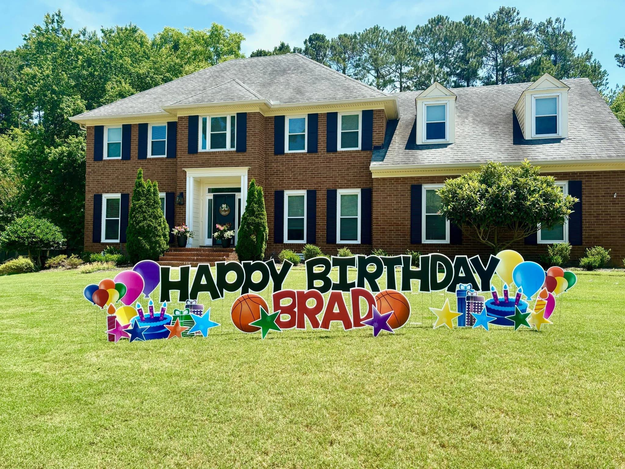 Yard sign example 1